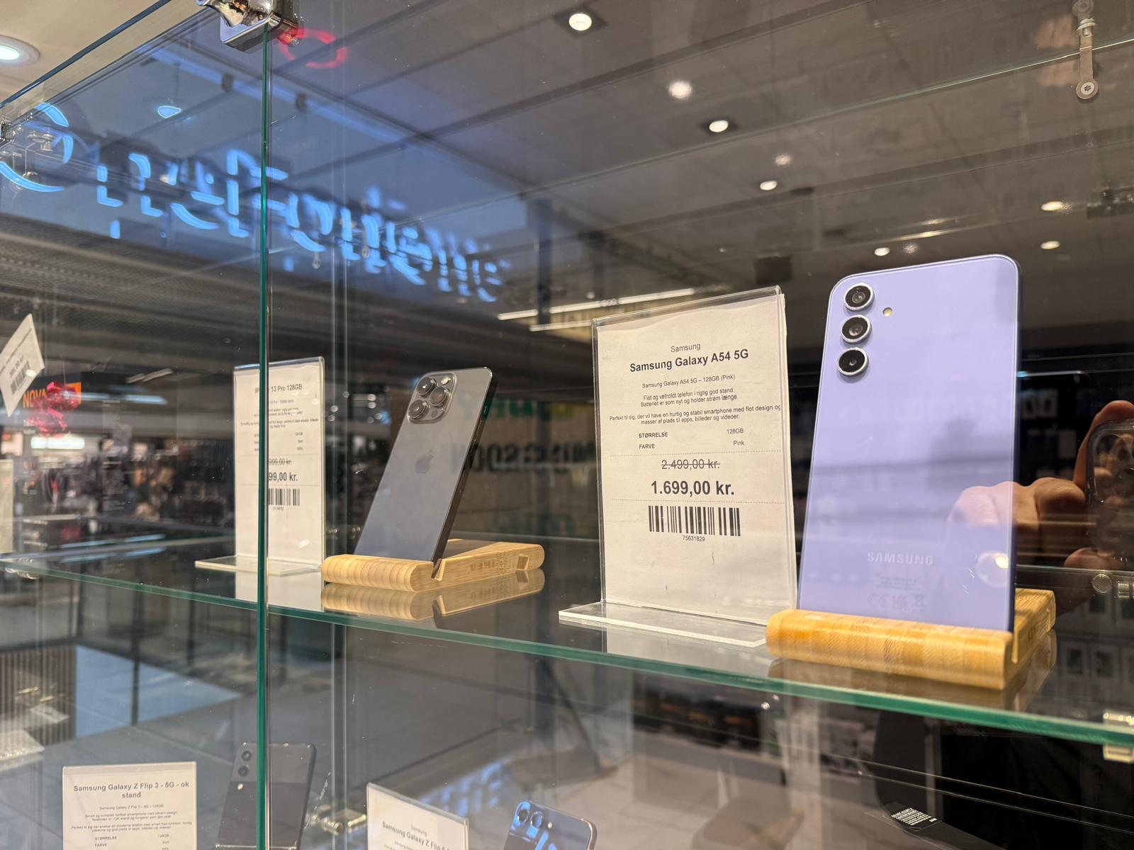 Refurbished telefoner i PhoneSpot butikken